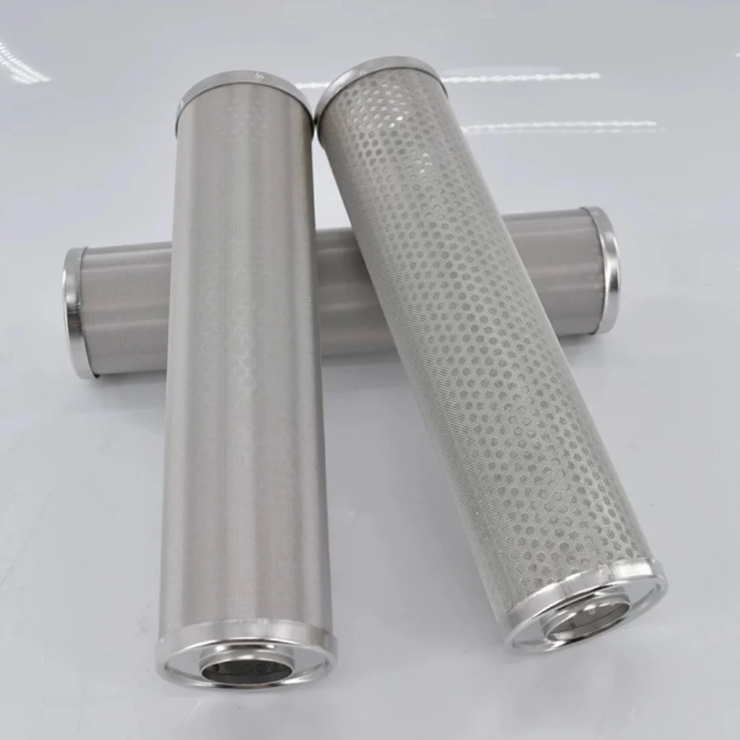 20 Inch Stainless Steel Water Filter Can Be Cleaned And Reused Corrosion Resistant High Temperature Resistant 5 Microns And More