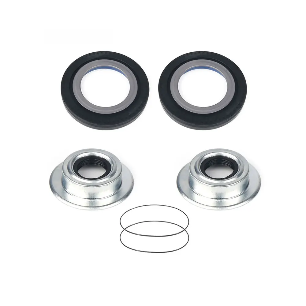 Front Axle Vaccum Knuckle Seal & Hub O-Ring & Dust Seals Kit For Ford Super Duty F250 F350 F450 F550 Dana Super 60 (2005-2019)