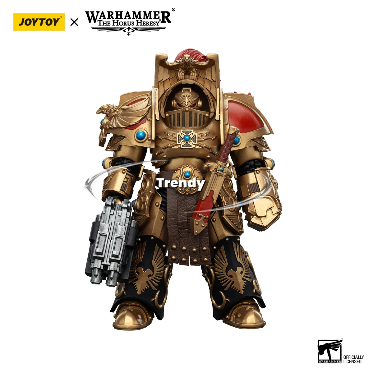 

[Товары для пятен] JOYTOY Warhammer The Horus Heresy 1/18 Фигурки Legio Custodes Aquilon Terminator Squad Модель из 3 предметов