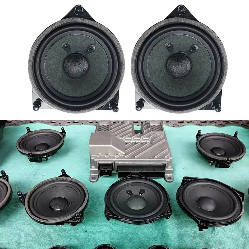 4 Inch Midrange Speaker for Mercedes-Benz C E S GLC Class W205 W213 W222, Plug and Play Door Audio Loudspeaker Upgrade