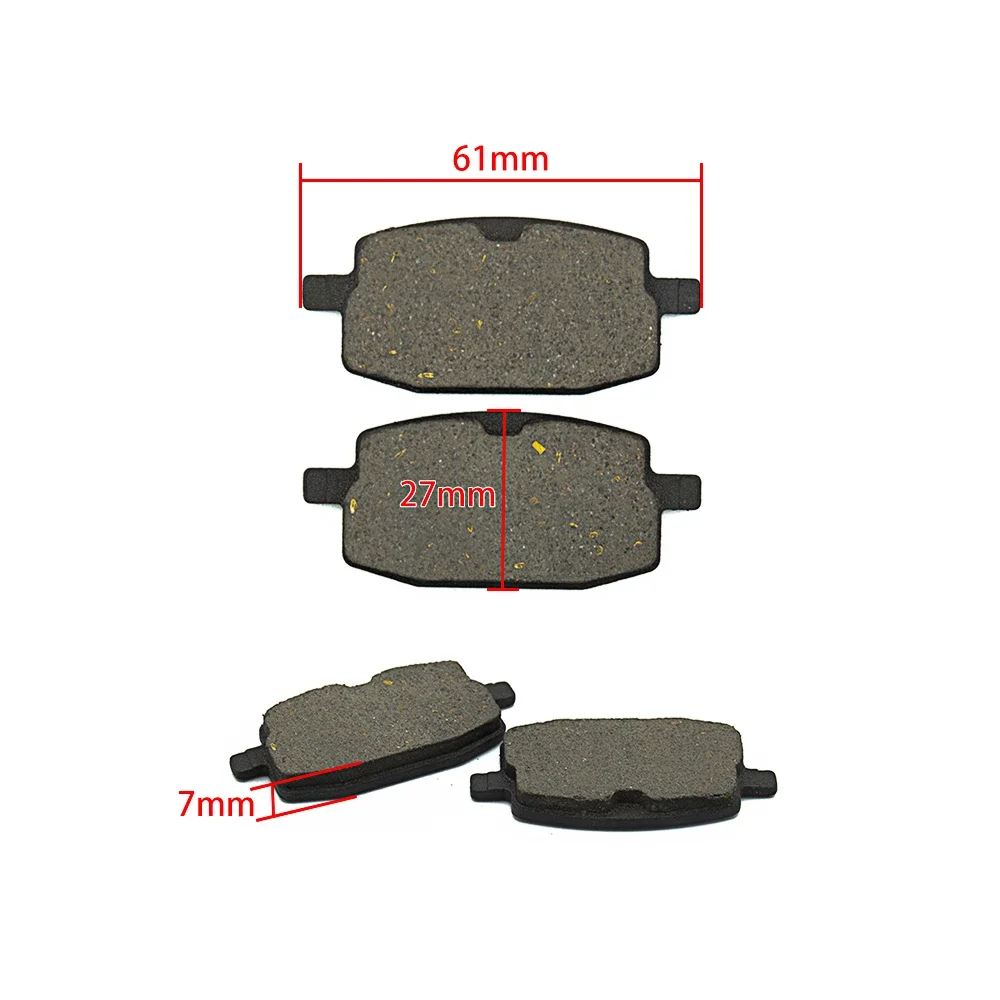 Front Brake Pads for Scooter JOG50 AXIS90 BWS100 YW50 YW100 ZUMA Baja SunCity 50 TaoTao Speedy 50 Lance GTR 50 Vanguard 50 Baron