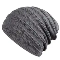 Nuevo gorro Unisex con forro de piel para mantener el calor, gorro de invierno grueso y suave, gorro elástico para hombres y mujeres, gorro de invierno a la moda
