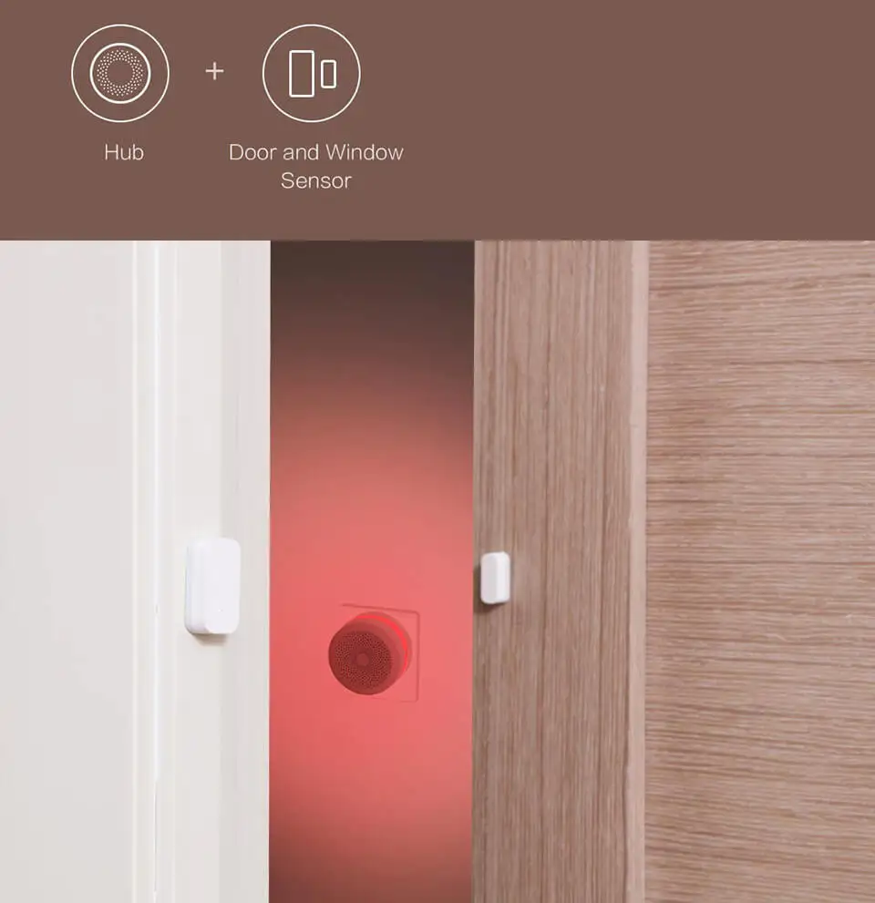 Aqara Door Sensor Zigbee Smart Mini Door Sensors MCCGQ11LM Wireless Connection Work With Mijia Gateway XiaoMi Home HomeKt APP