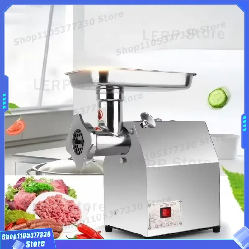 High Power Stainless Steel Electric Meat Grinder Household Commercial Sausage Stuffer Machine Heavy Duty Kitchen Appliance