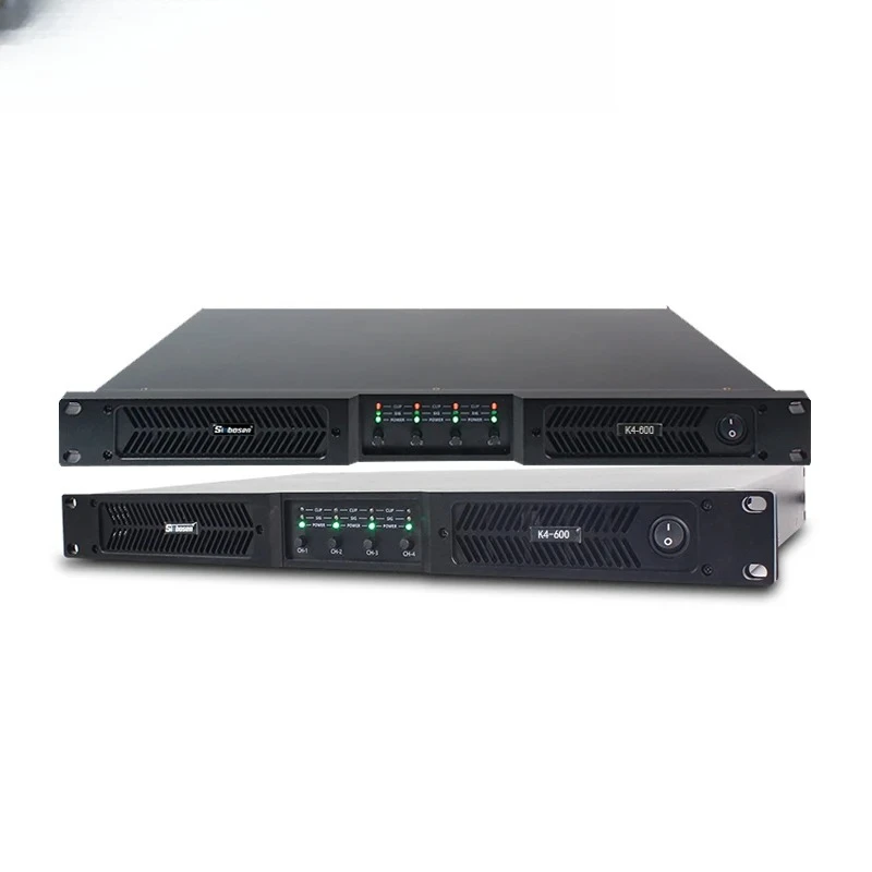 

K4-600 Digital Amplifier Class d 4 Channel Powerful Power Professional Audio Sound Amplifier