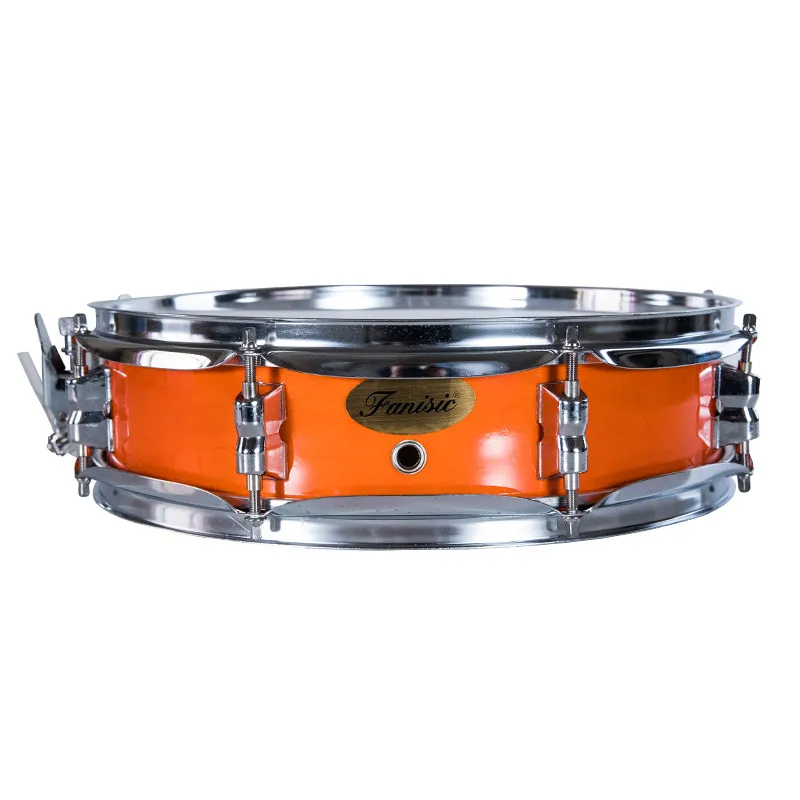 High-End Maple Thin Shell Marching Snare Drum with Strap Professional Band Percussion Instrument