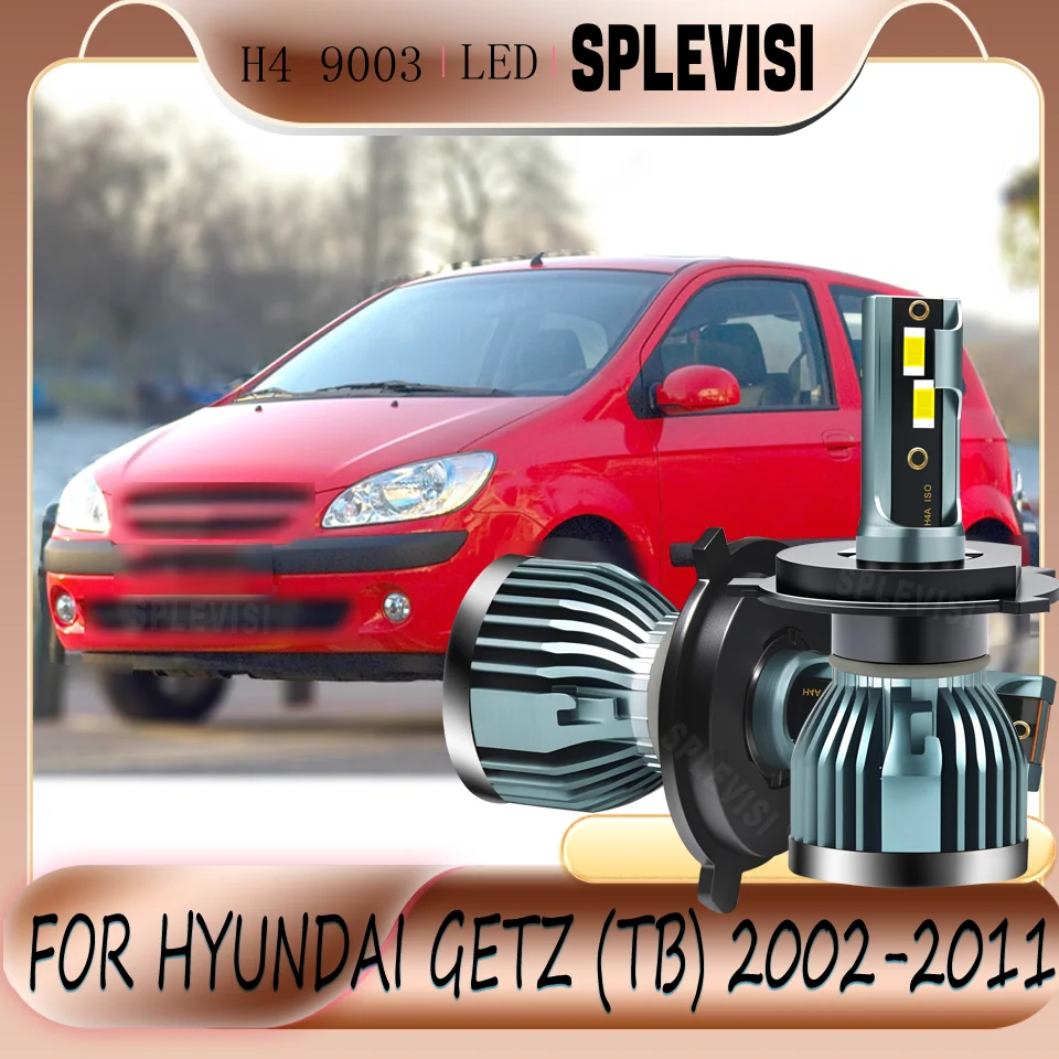 

Quality Assurance warranty Upgraded High Low Beam LED Headlight Bulbs For Hyundai Getz (TB) 2002 2003 2004 2005 2006 2007-2011