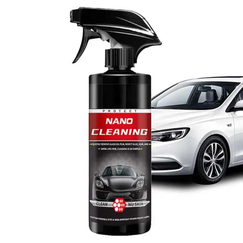 

Car Oil Film Cleaner Car Oil Film Remover Glass Care Products Car Oil Stain Cleaner 300ml All-Purpose Cleaners Anti Fog Quick