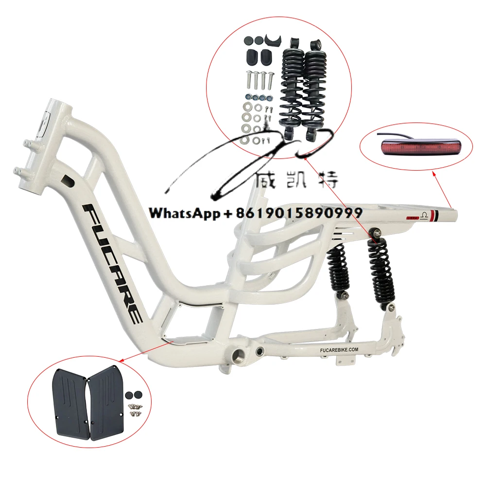 مصنع OEM/ODM Ebike سبائك الألومنيوم الدهون الإطارات E-الدراجة الهجين مدينة الطريق الجبلية الكهربائية الترابية دراجة الصلب إطار ثابت للكبار
