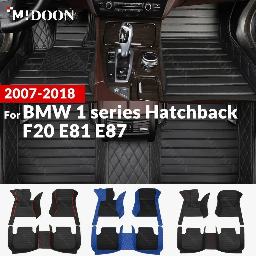 

Новые стили! Для BMW серии 1, хэтчбек F20 E81 E87 2007-2018 гг., автомобильный напольный коврик на заказ, автомобильный ковер, аксессуары для интерьера