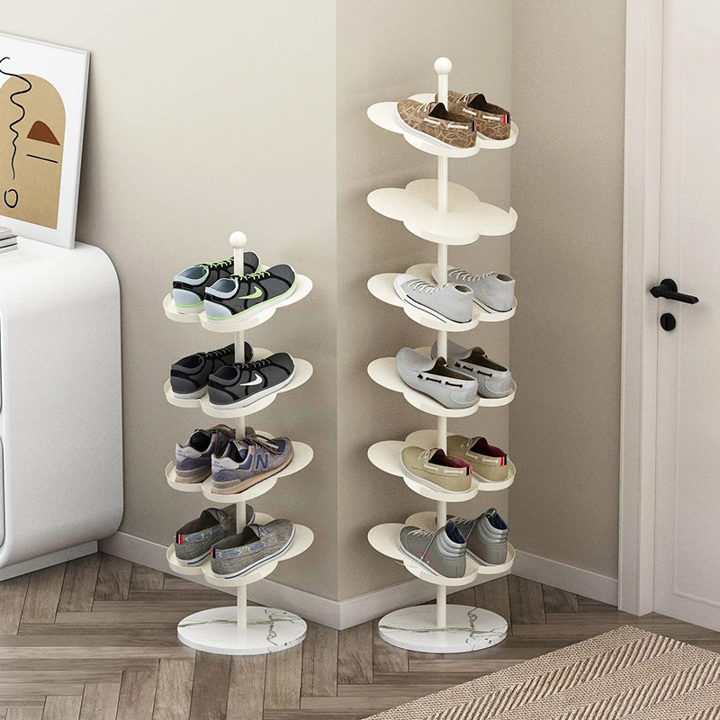 Simple shoe rack door household small narrow crack small apartment aisle dormitory shoe cabinet homestay vertical multi-layer