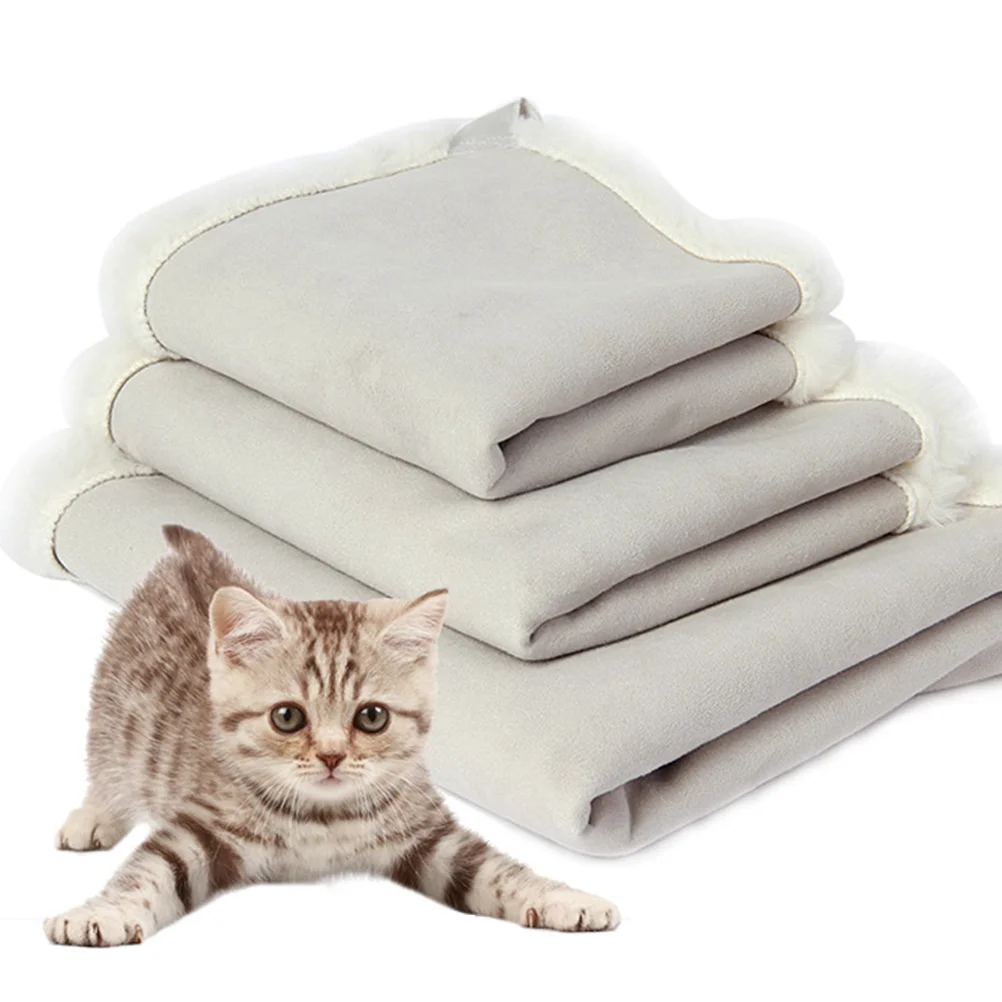 

1Pcs Rabbit Wool Cat Hammock Premium Comfortable Hanging Bed Safe Sleeping Resting Pet Supplies 48x38cm White Sturdy Load 15Kg