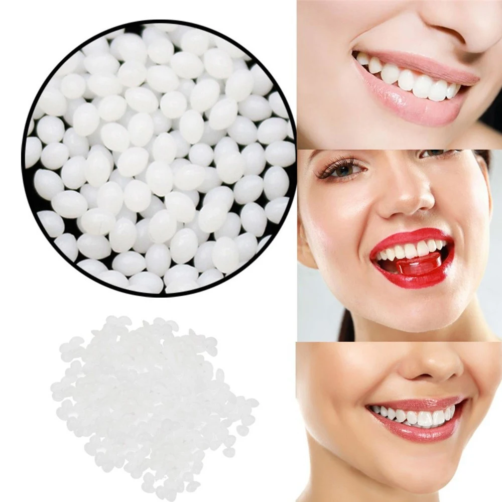 

30g Temporary Tooth Repair Beads Filling Material False Teeth Solid Glue Dentures Adhesive Temporary Filling Teether Tooth Care