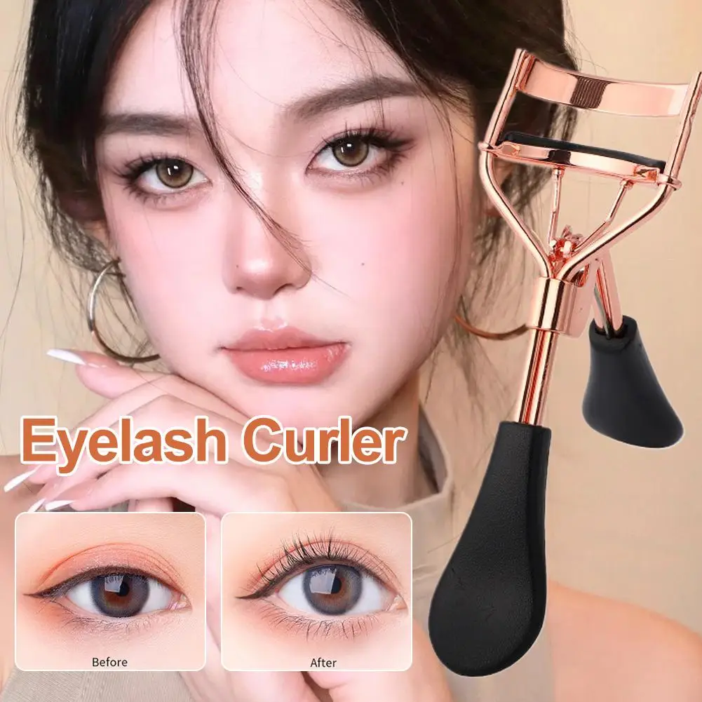 Rizador de pestañas portátil, maquillaje, rizador de pestañas naturalmente rizado, herramienta de levantamiento de pestañas, no daña las pestañas, herramienta de larga duración, 1/2 Uds.