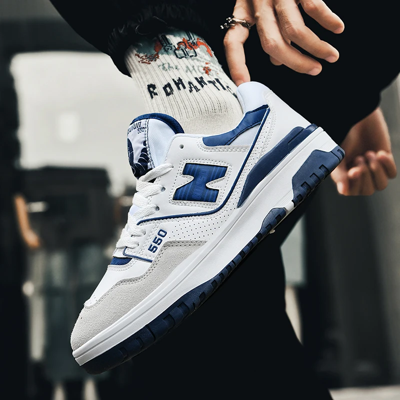 2025 خريف جديد للجنسين ريترو عادية منقوشة أحذية رسمية شبكة تنفس أحذية رجالي عادية موضة أسهل لمباراة مقاومة للاهتراء خفيفة الوزن أحذية رياضية غير رسمية #3