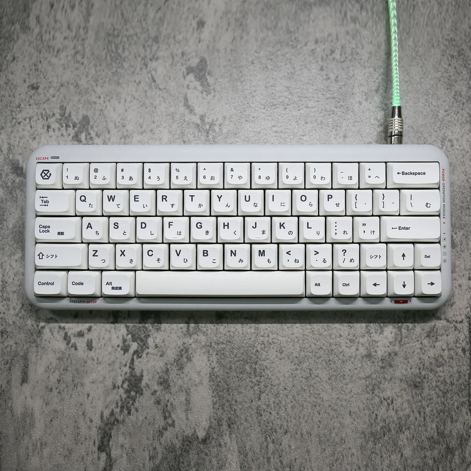 Keycap putih minimalis xda tinggi pbt sublimasi 135 buah sederhana Jepang 61/68/84/87/98/104