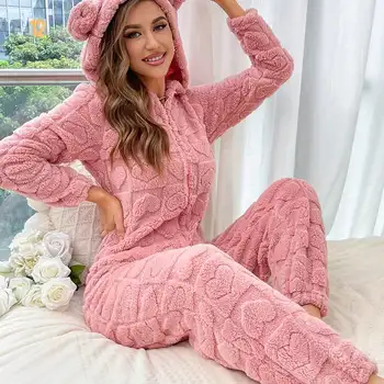 Pyjama à Manches Courtes Imprimé Cartoon - Ensemble Doux Et Confortable Unisexe - Pour Enfants Et Adultes - Maison, Nuit, Détente