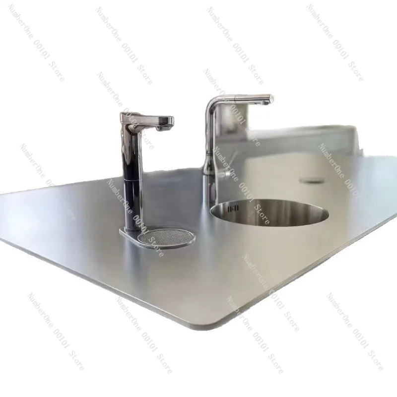 304 stainless steel solid countertop with durable thick surface home kitchen,restaurant hotel workstations,corrosion-resistant