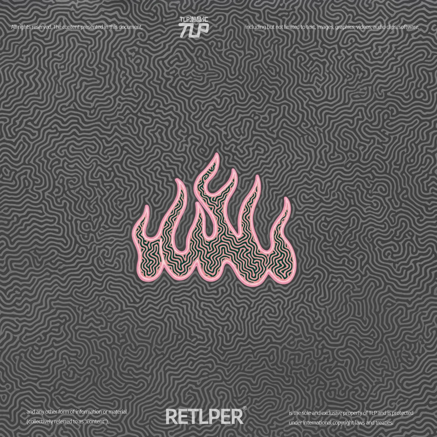 Retlper Hollow-Out Car Sticker Original Flame Texture New Chinese Style Traditional Waterproof Flat for Car/Moto
