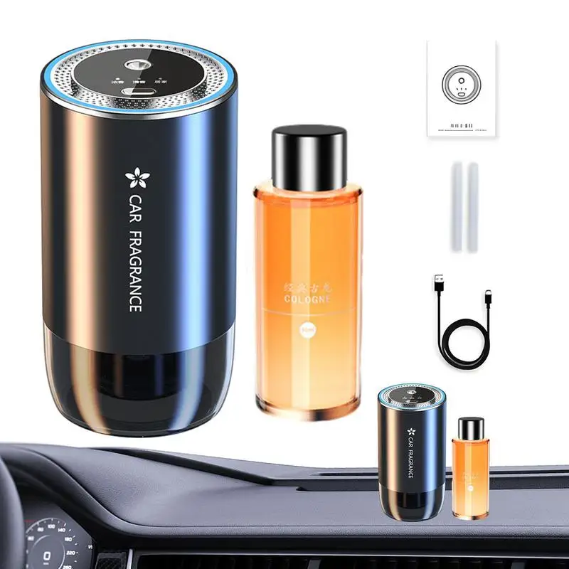 Car Perfume Diffuser Smart Car Air Diffusers Adjustable Concentration 50ml Essential Oil Diffuser Interior Car Accessories ﻿