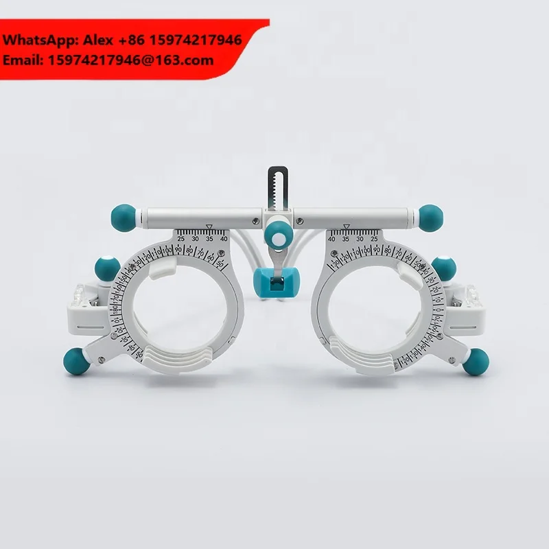 Optical Instrument International Trial Lens Frame Super Light Titanium Ophthalmic Made Adjustable