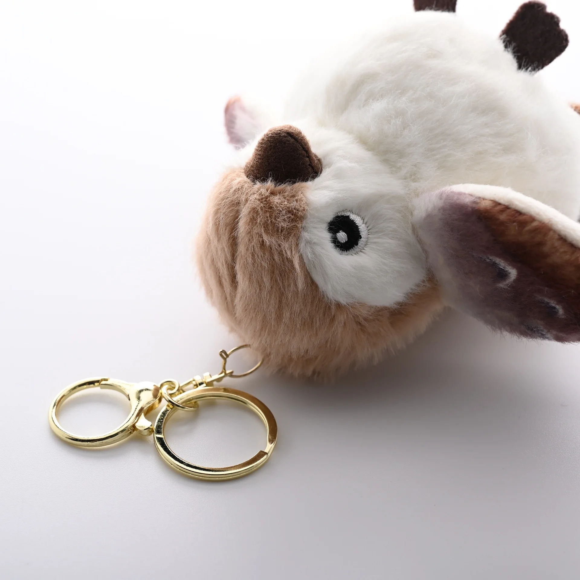 ตุ๊กตาแมลงวันขนาด 9 ซม. น่ารัก พวงกุญแจรูปนก ตุ๊กตาสำหรับตกแต่งกระเป๋าเป้ ของขวัญวันเกิด พวงกุญแจติดรถยนต์