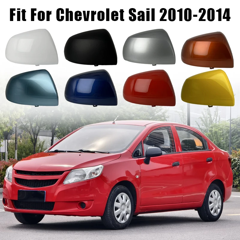 

Rearview Mirror Cover For Chevrolet Sail 2010 2011 2012 2013 2014 Without Light Trough Replace Car Accessorie