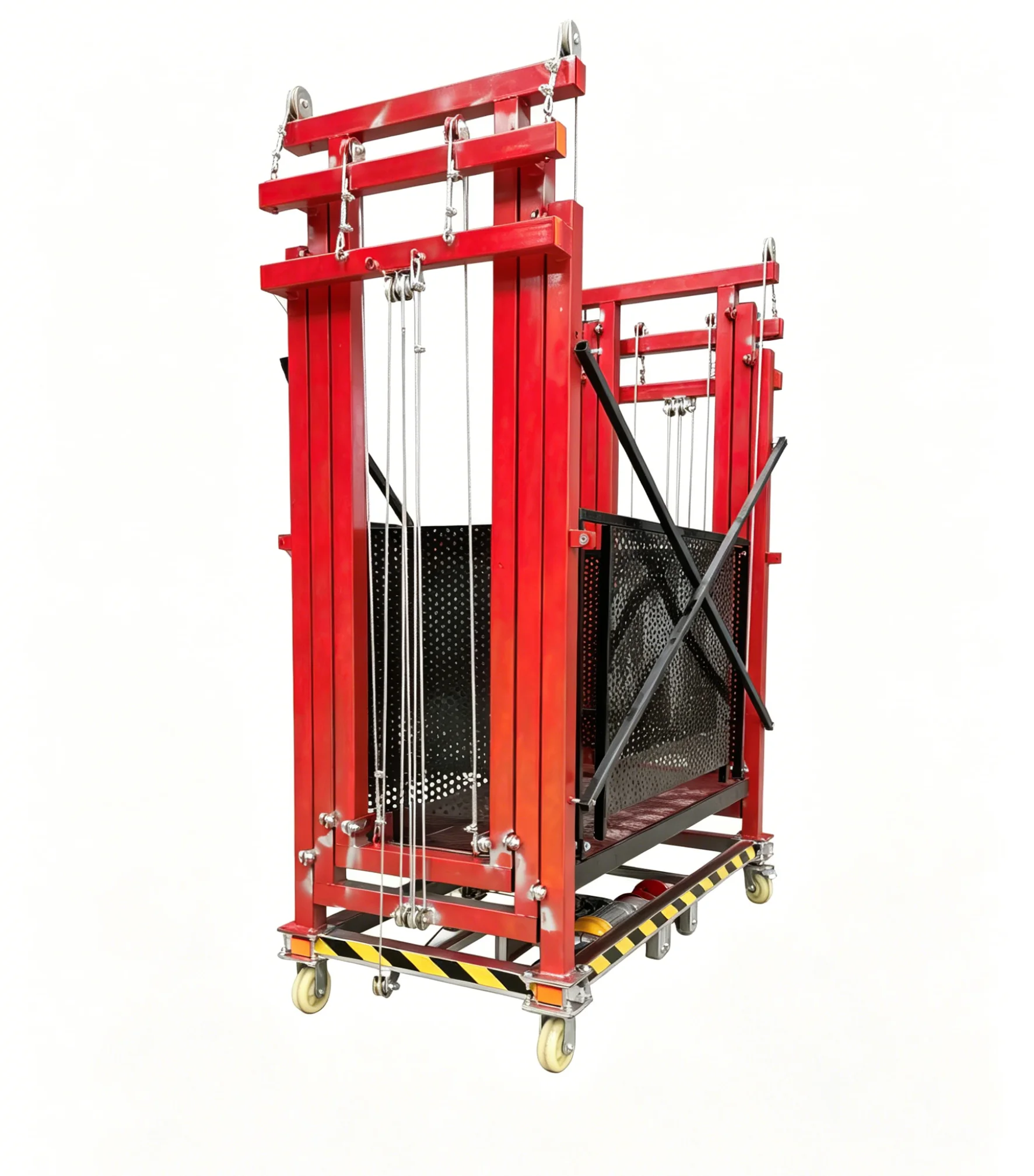 6M 7M 8M 9M 10M 11M 12M 13M 14M 15M Mobil Electric Lifting Scaffold，Motorized scaffolding，Aerial work platform