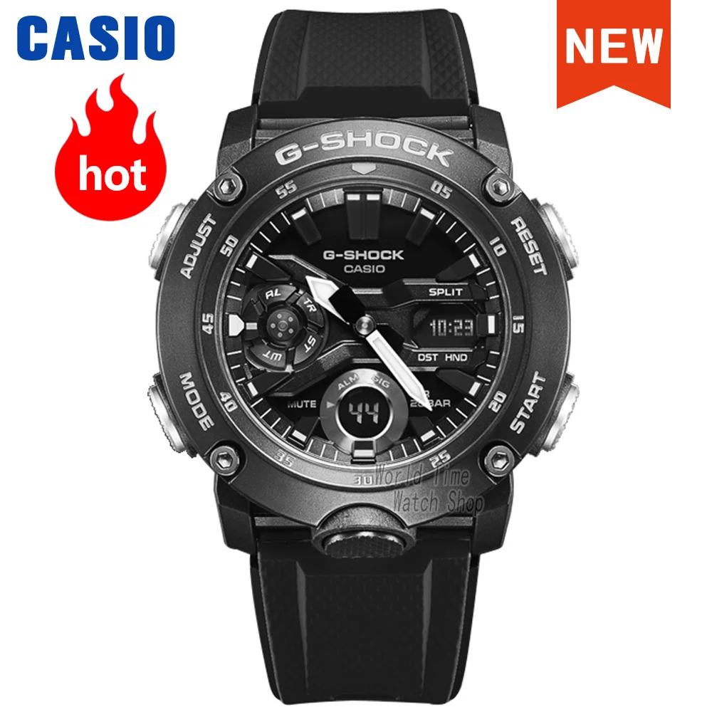 Orologio Casio Da Uomo G-SHOCK, Orologio Sportivo Impermeabile Di Tendenza, Orologio Da Uomo Casio GA-2000S-1A