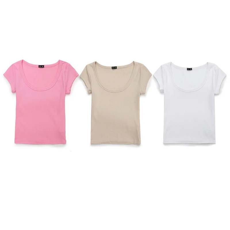 Summer New, Crew Neck Ribbed T-shirt Cotton Jogging Pants