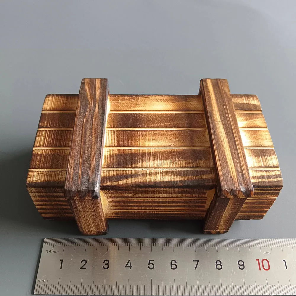 

1/6th Soldier Doll Wood Weapons Storage Box Toys Model About 10.5*6.5*4.5CM Not Real Accessories For 12" Doll Figure Collect DIY