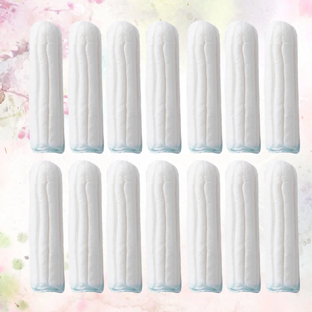 

100Pcs Menstrual Tampons Organic Cotton Comfortable Flexible Leakproof Suitable for Swimming Hiking Overnight Women Pads