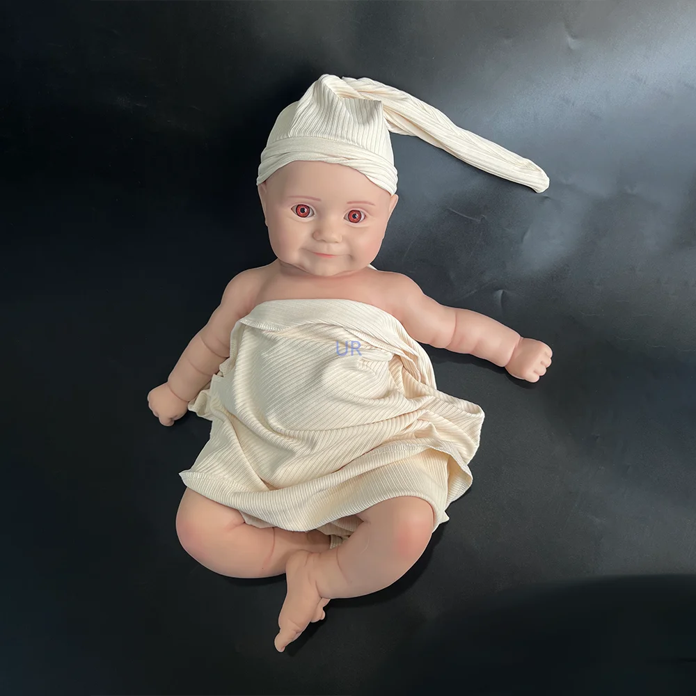 

Full Silicone Reborn Baby Dolls Delicate Skin Realistic Baby Girl Weighted Collectible Lifelike Silicone Doll