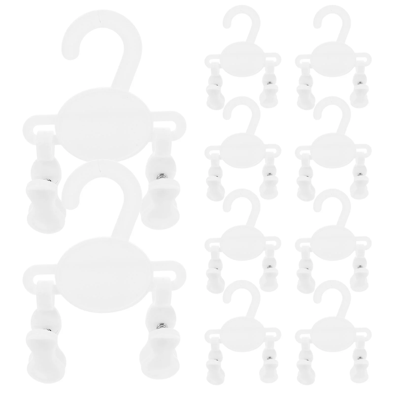 

10 Pcs Slipper Hook Shoe Baby Pants Hangers Plastic Kids Clothes Shoes Nursery Toddler Todder Clips