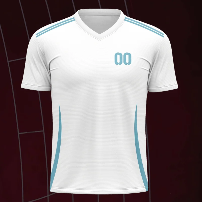 ملابس رياضية مخصصة لكرة القدم تي شيرت برقبة على شكل V للبالغين والمراهقين قمصان تدريب الفريق المخصصة ومجموعات النادي المطابقة للعائلة