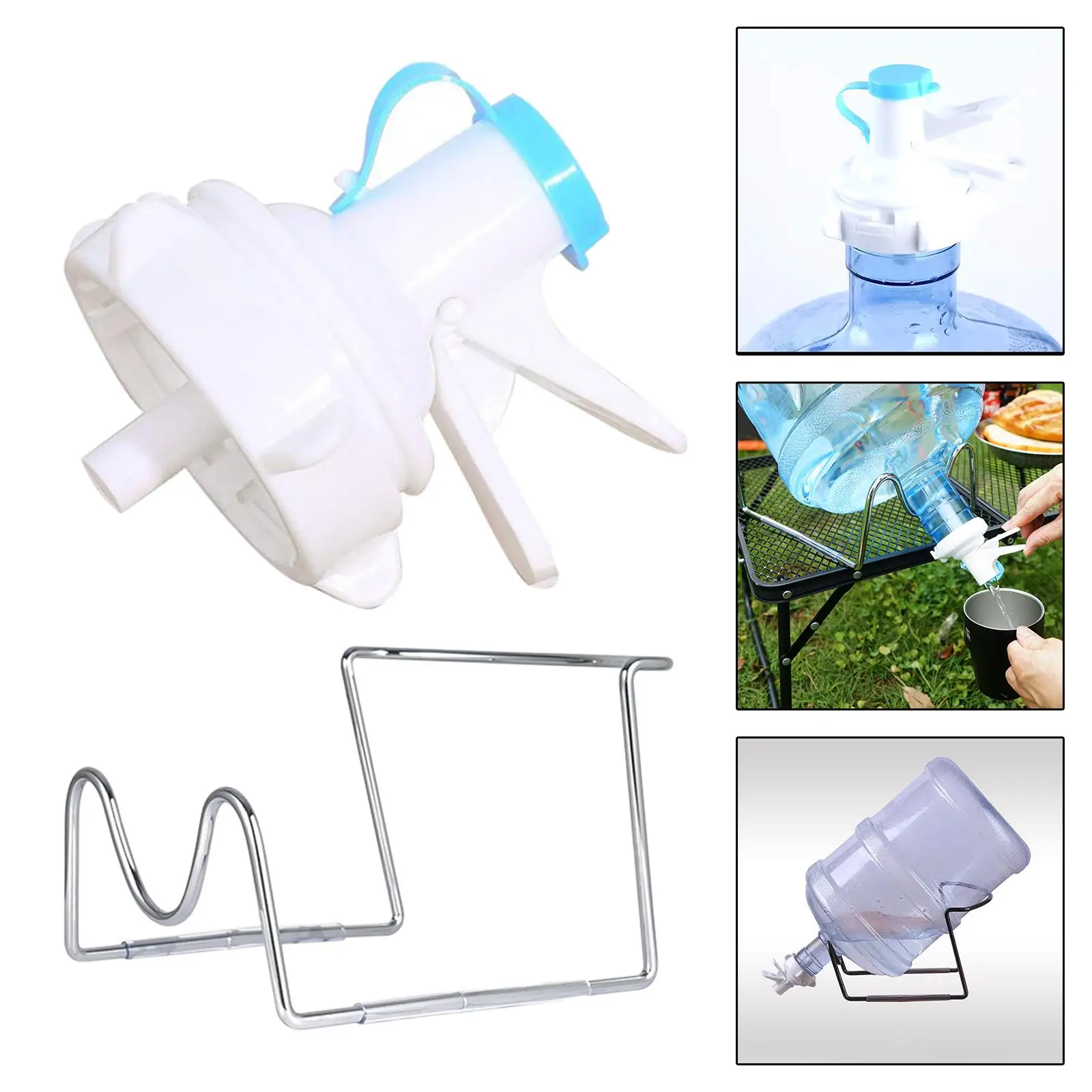 Кронштейн для кувшина для воды с краном для напитков, прочный для вечеринок, пеших прогулок дома
