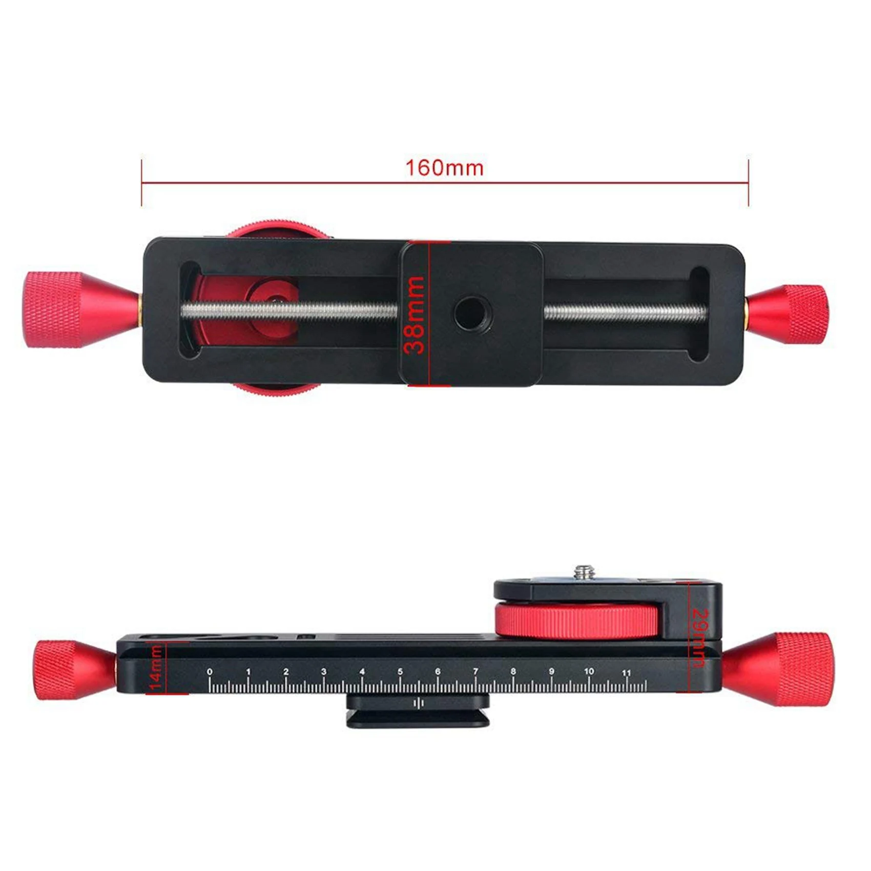 rail-macro-wormdrive-tout-en-metal-aee1-2x-mise-au-point-fine-pince-de-levier-arca-rrs-compatible