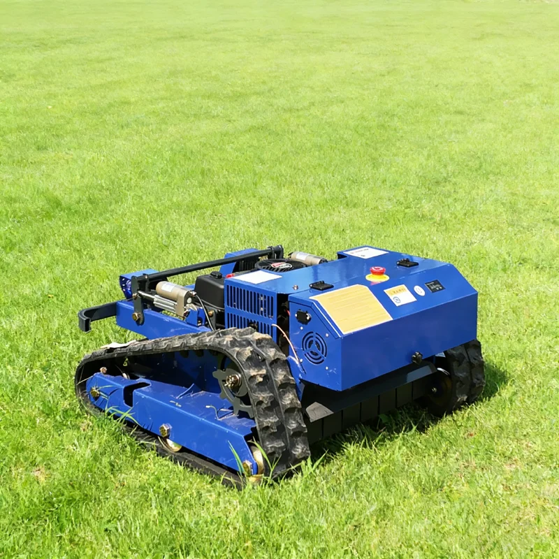 

Customized intelligent tracked lawn mower with multifunctional orchard, greenhouse, hillside, farm embankment, weed control
