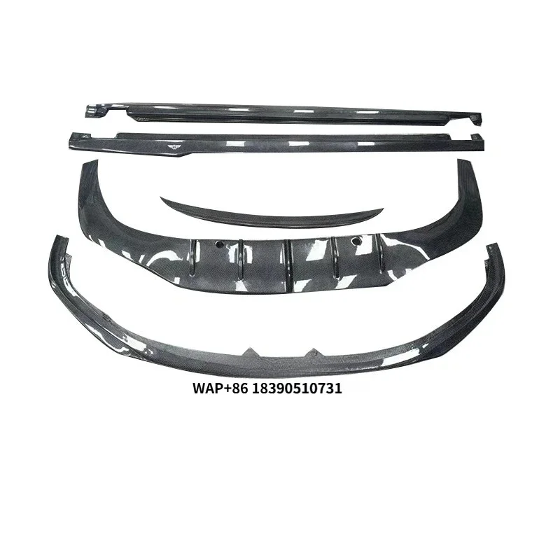 

High Quality Carbon Fiber Body Kit Front Bumper Lip Side Skirts Diffuser Spoiler Body Kit for for Continental GT 15-17