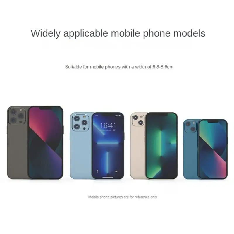 Soporte resistente, ligero, de lujo, estable, Flexible, conveniente, bloqueo por gravedad, agarre seguro, soporte ajustable para teléfono de coche, seguro ajustable