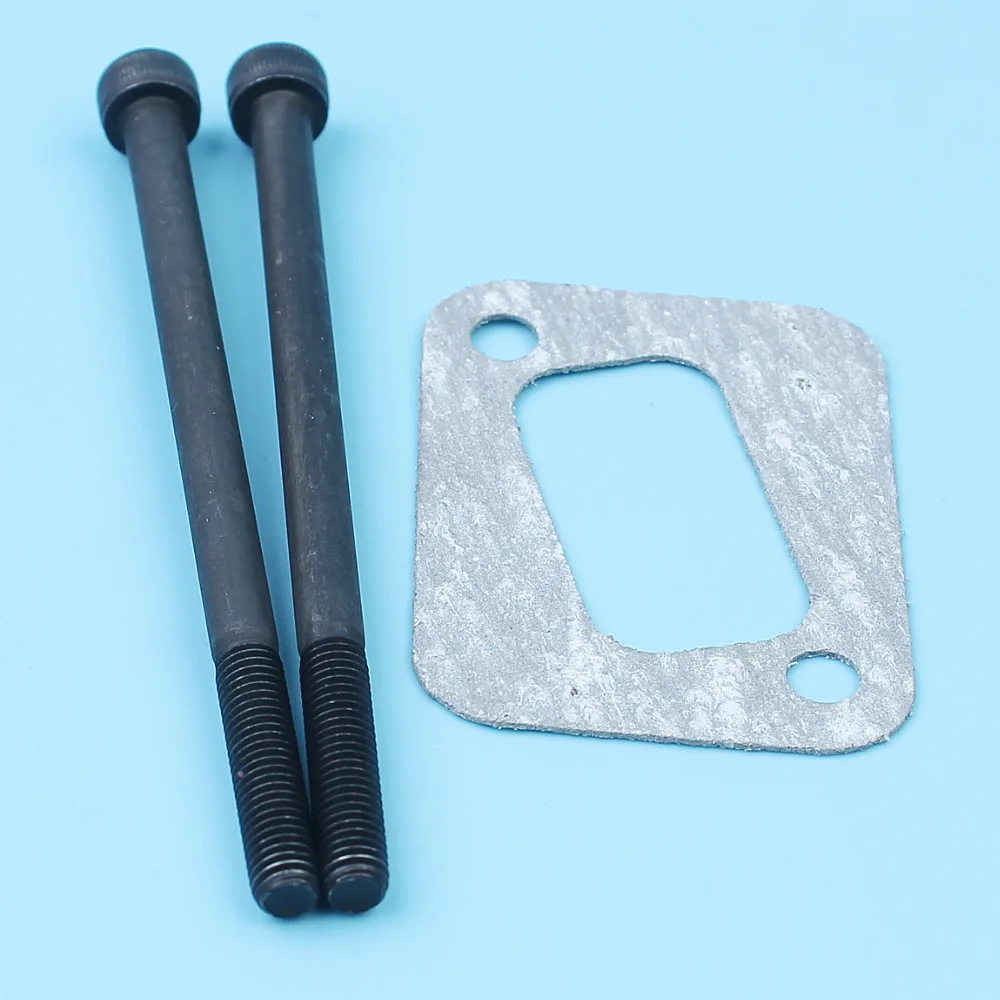 

Mffler Exhaust Silencer Bolt & Gasket For Husqvarna 340 345 346XP 350 351 353 Jonsered 2150 2149 2153 2152 2145 2147 #503862803