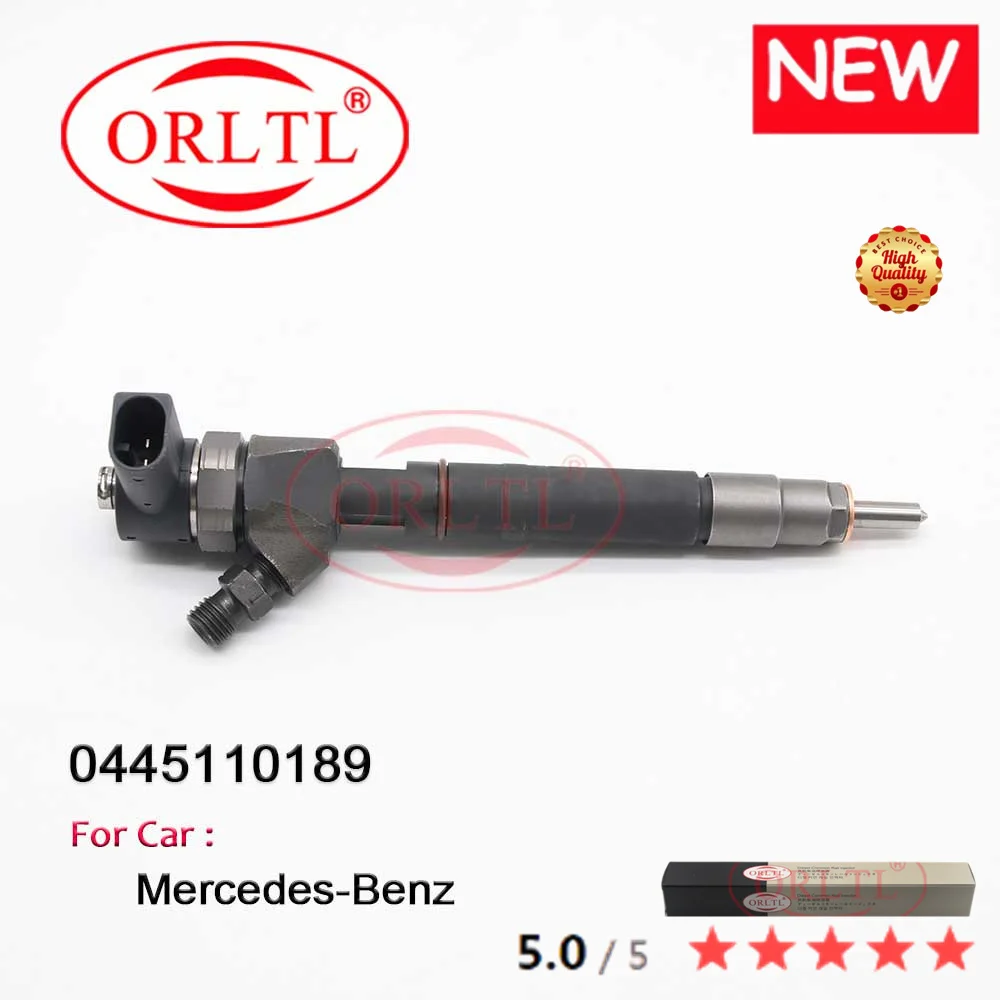 

ORLTL NEW 0445110189 Common Rail Fuel Injector 0 445 110 189 6110701687 FOR BOSCH Mercedes-Benz