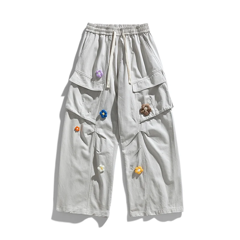 ملابس العمل السراويل عارضة السراويل العصرية النساء فضفاضة ربيع الخريف مستقيم الساق بنطلون جديد واسعة الساق السراويل زوجين أنماط