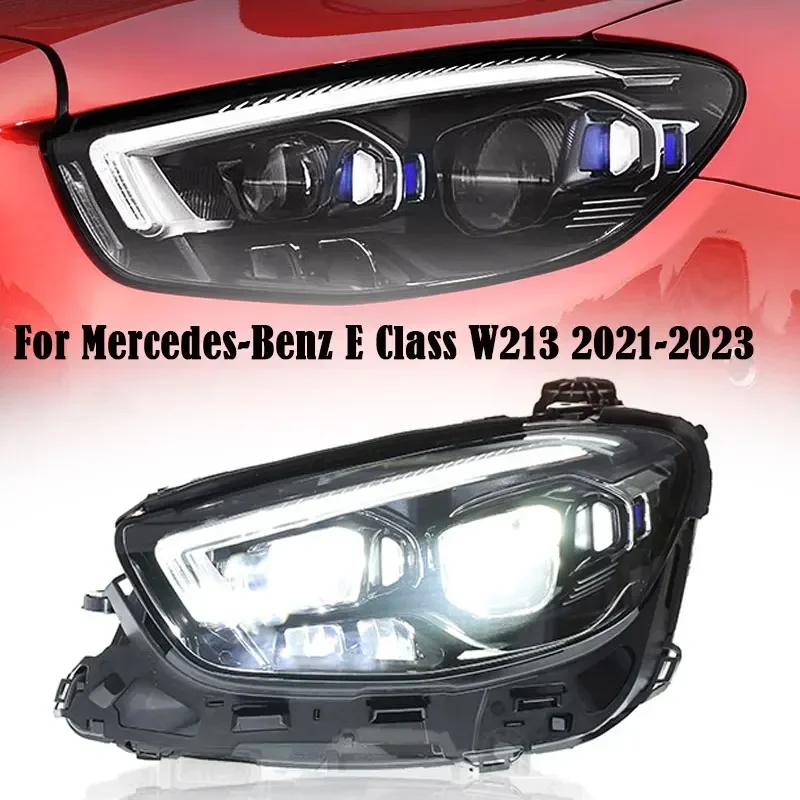 

For 2021-2023 Mercedes Benz E Class W213 Headlight E200 E260 Full LED Car Light Signal Lamp Assembly W213 Original Headlamps