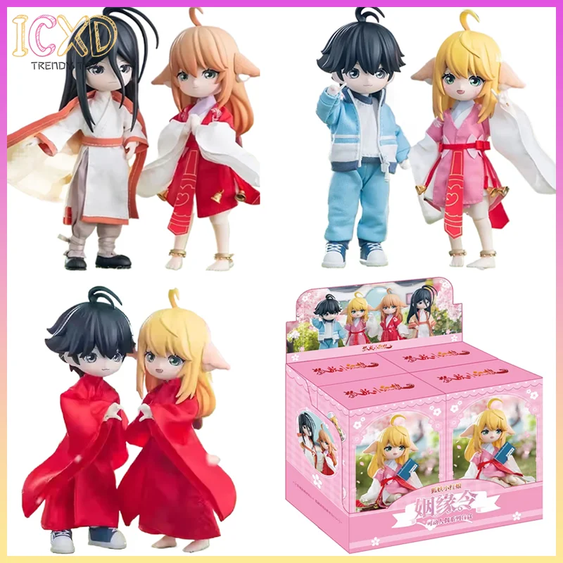 

Оригинальная аниме-фигурка Fox Spirit Matchmaker, масштаб 1/12, глухая коробка, Bjd, Коллекционная модель для свадьбы, тематические украшения, подарок