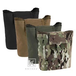 KRYDEX Tactical MOLLE składany pojemnik na śmieci odzyskiwanie wałeczek kompaktowy uniwersalny uchwyt na narzędzia torba na narzędzia