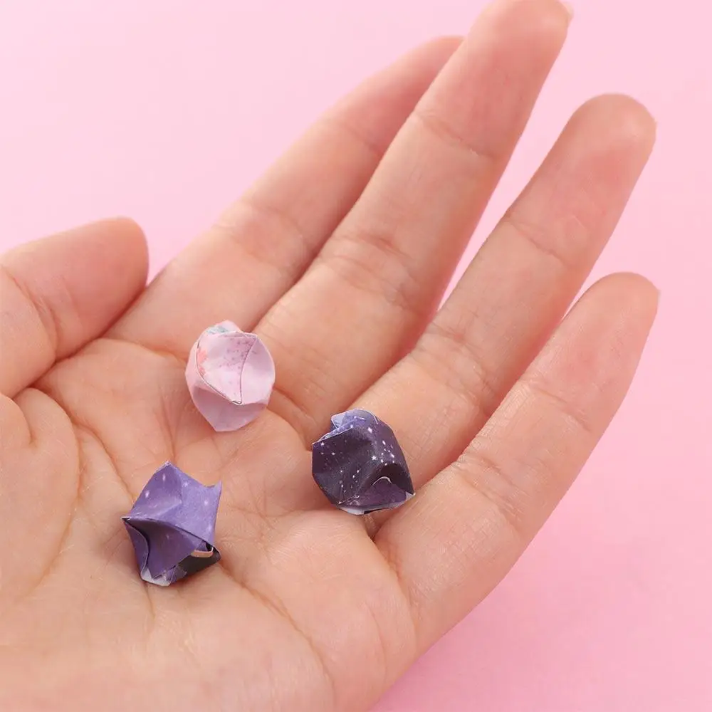 Forniture per artigianato artistico in carta decorativa Fai da te Arti a mano Crea arti di origami Creazione di origami Stelle Strisce di carta Lucky Star Origami