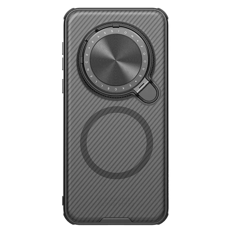 Nillkin Magnetic Case for Honor Magic 7 Pro, Flip Lens Cover with Kickstand, MagSafe, Shockproof, Anti-Scratch, 360° Protection