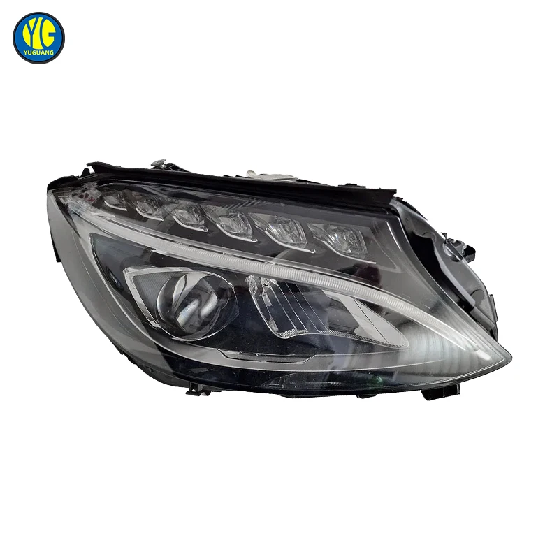 High Quality LED Headlight For Mercedes Benz C Class W205 Waterproof Front Lamp With OE Code 2059067303 12V Voltage