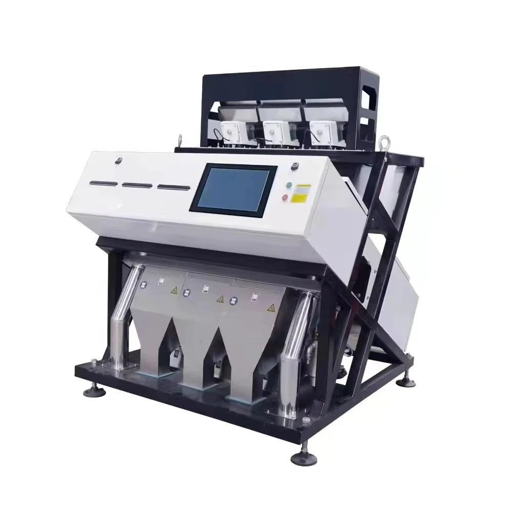 FL Nut Color Sorting Machine Continuous Working Sorting Unit For Bulk Nut Raw Material Color Classification Processing Plant